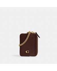COACH - Essential Chain Card Case - Lyst