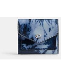 COACH - Wyn Small Wallet With Tie Dye Print | Leather - Lyst