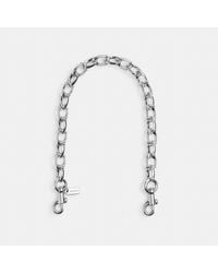 COACH - Signature Link Chain Strap - Lyst