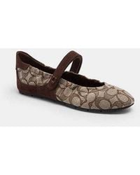 COACH - Mary Jane Sneaker Aus Signature-Jacquard - Lyst