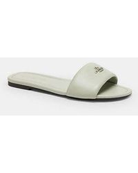 COACH - Slide Sandal - Lyst