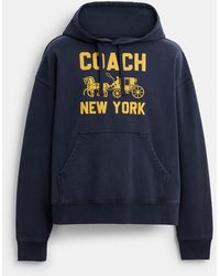 COACH Horse And Carriage Hoodie in Brown for Men | Lyst
