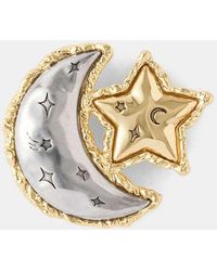 COACH - Broche De Luna Y Estrella - Lyst
