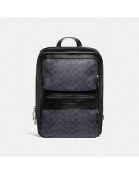 coach back pack for men