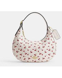 COACH - Emily Shoulder Bag With Cherry Print - Lyst