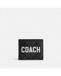 COACH - 3 In 1 Wallet In Signature With Graphic - Lyst