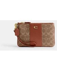 COACH - Essential Small Wristlet - Lyst