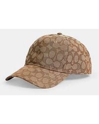 COACH - Signature Jacquard Baseballcap - Lyst