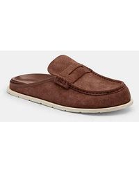 COACH - Loafer Mule - Lyst