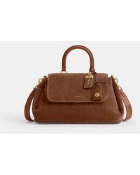 COACH - Slouchy Rogue Top Handle Bag - Lyst