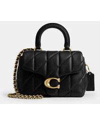 COACH - Tabby Top Handle Bag With Quilting - Lyst
