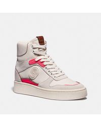 coach c230 high top sneaker