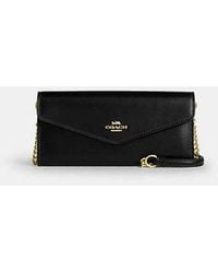 COACH - Portafoglio Klare Con Catena - Lyst