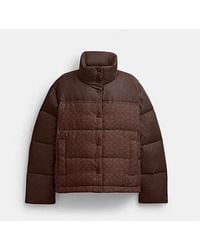 COACH - Chaqueta De Plumón De Firma - Lyst