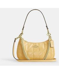 COACH - Teri Shoulder Bag With Quilting - Lyst