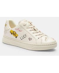 COACH - High Line Sneaker With Sketch Print - Lyst