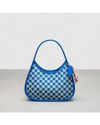 COACH - Ergo Bag In Mini Checkerboard Upcrafted Leather - Lyst