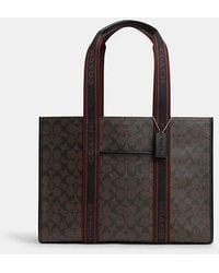 COACH - Große Smith Tote aus Signature-Canvas - Lyst
