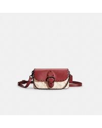 COACH - Restored Beat Crossbody Clutch With Horse And Carriage Print - Lyst