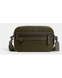 COACH - Theo Kameratasche Aus Signature Jacquard - Lyst