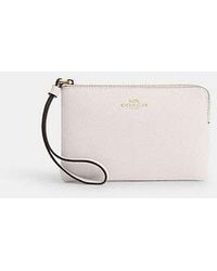 COACH - Corner Zip Wristlet - Lyst