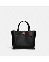 COACH - : Cabas Willow 24 - Lyst