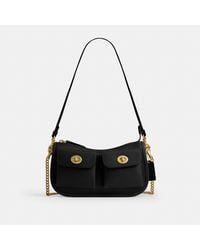 COACH - Twin Turnlock Waverly Bag - Lyst