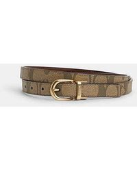 COACH - Classic Buckle Cut To Size Reversible Belt, 18 Mm - Lyst