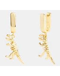 COACH - Skeletal Rexy Earrings - Lyst