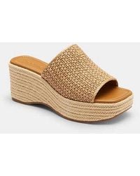 COACH - Phoebe Platform Sandal - Lyst