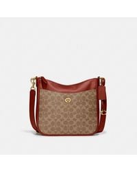 COACH - Chaise Crossbody Bag In Signature Canvas - Lyst