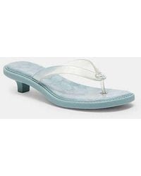 COACH - Jelly Thong Sandal - Lyst