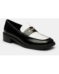 COACH - Square Toe Loafer - Lyst