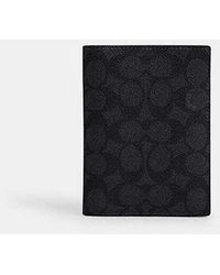 COACH - Passport Card Case - Lyst