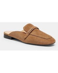 COACH - Backless Loafer - Lyst