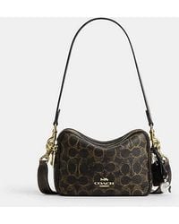 COACH - Mini Carey Crossbody Bag - Lyst