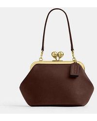 COACH - Kisslock Frame Bag 16 - Lyst