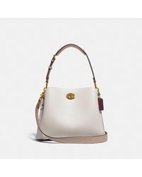 COACH - Willow Shoulder Bag In Colorblock - Lyst