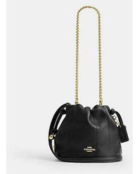 COACH - Faye Mini Drawstring Bag - Lyst