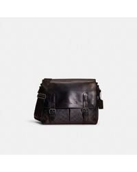 COACH - Restored Metropolitan Soft Messenger In Signature Canvas - Lyst