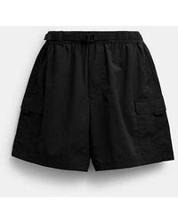 COACH - Nylon Utility Shorts Aus Recyceltem Nylon - Lyst
