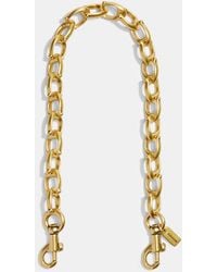 COACH - Signature Link Chain Strap - Lyst