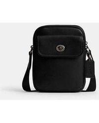 COACH - Turnlock Crossbody Bag - Lyst