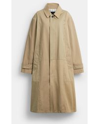 COACH - Repurposed Cotton Trench Coat - Lyst