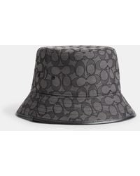 COACH - Signature Jacquard Bucket Hat - Lyst