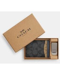 COACH - Cofanetto regalo porta carte di credito 3 - Lyst