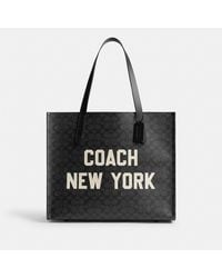 コーチ トートバッグ COACH ショルダーバッグCANVAS TOTE38 COACH】コーチ キャンバス レザー トート 38 2WAY ロゴ クロス