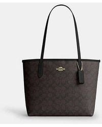 COACH - Medium City Tote Bag - Lyst