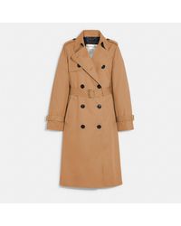 COACH - Trench Coat - Lyst