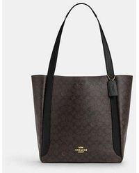 Coach gallery tote midnight hotsell